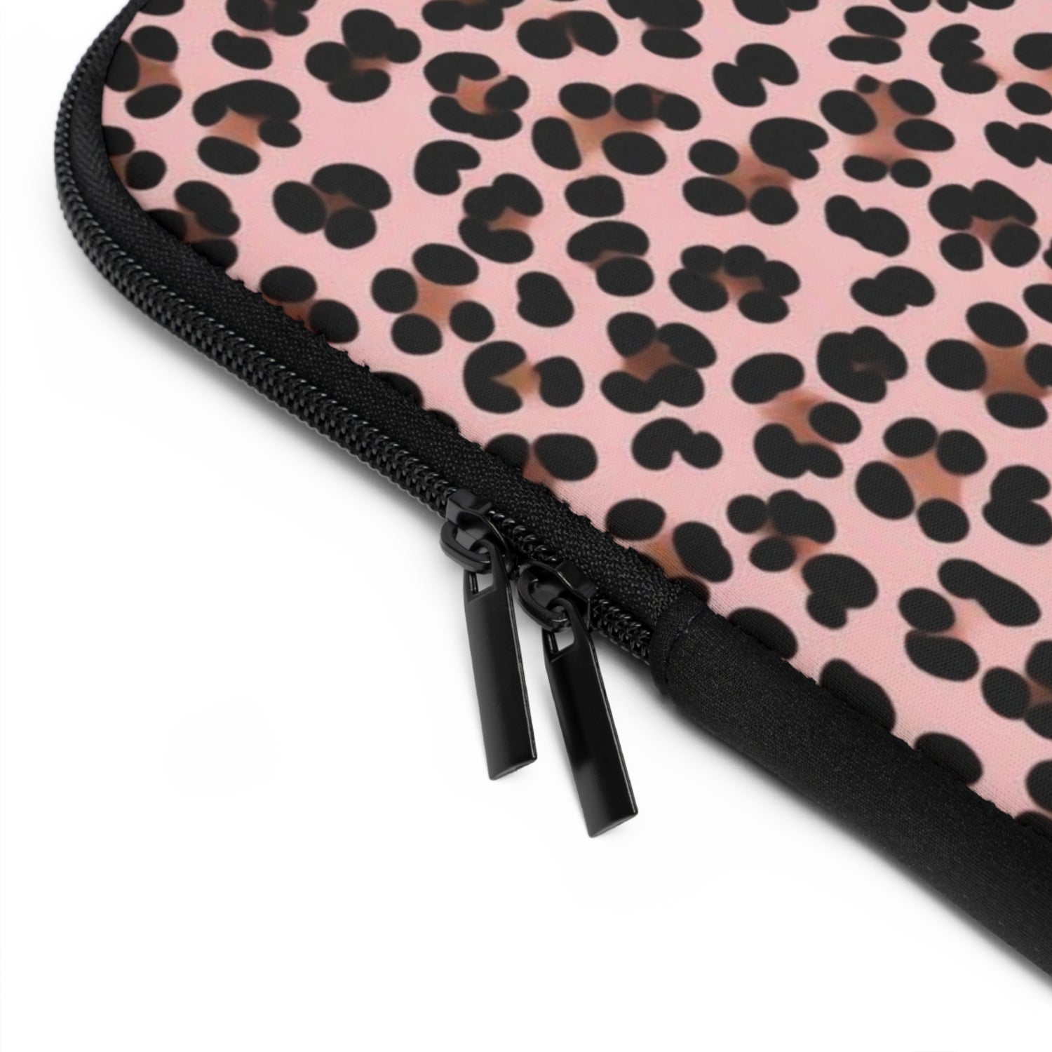 Pink Leopard Laptop Sleeve