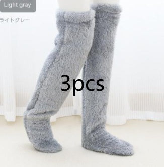Long Fuzzy Fleece Warm Socks