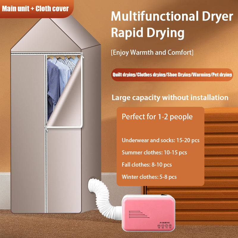 HOMEFISH Multifunctional Dryer For Home Use Shoe Dryer Glove Blowing Pet Mite Removal Dryer 110V European And American Standards