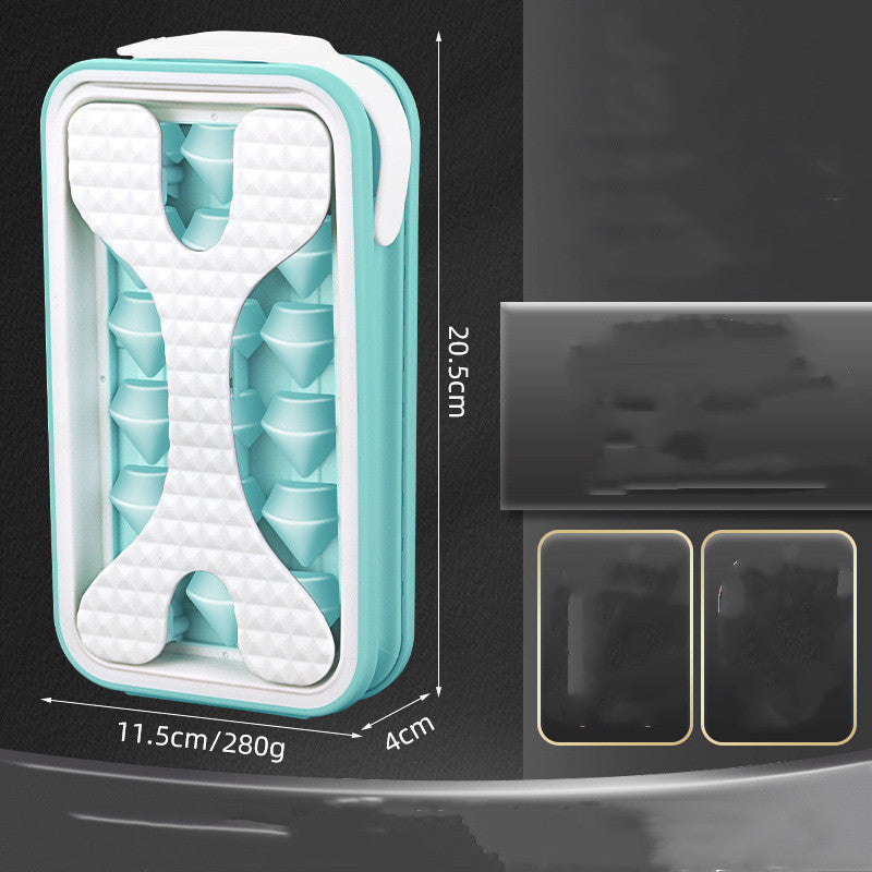 Portable Diamond-shape Ice Cube Maker Ice Tray