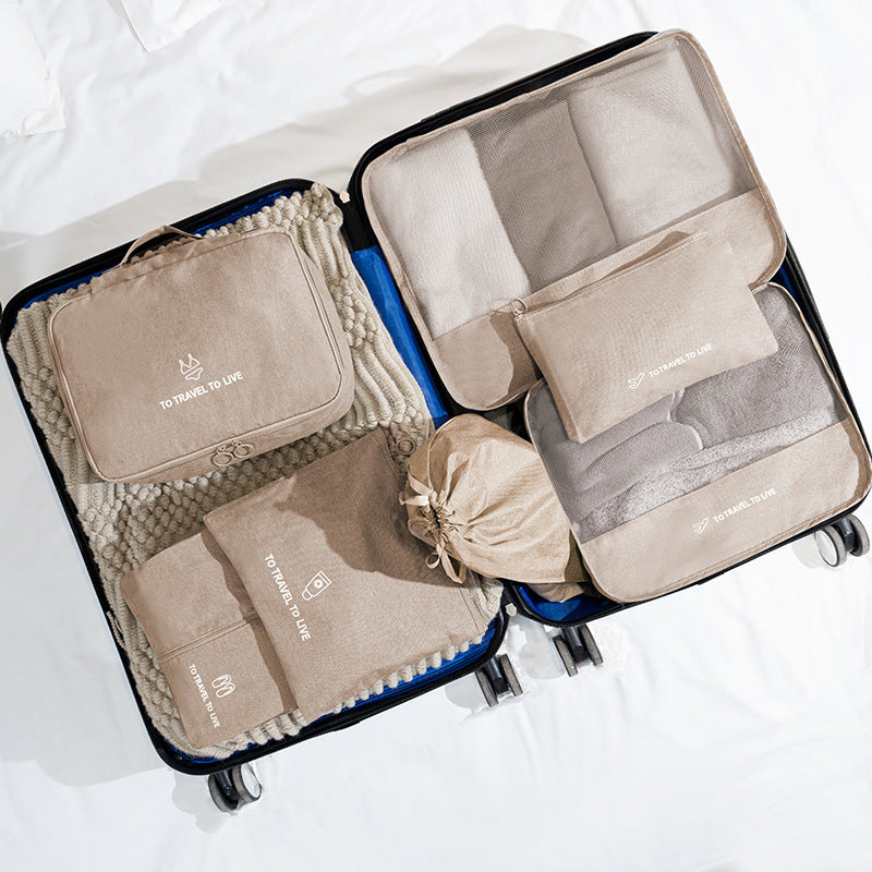 Travel Buggy Bag Cationic Seven-piece