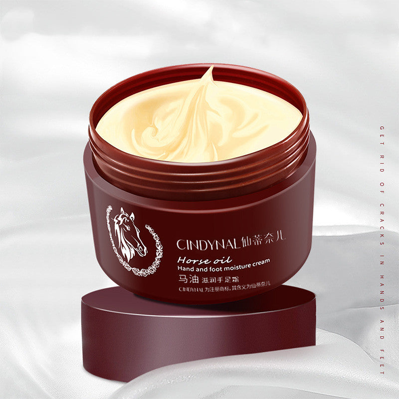 Horse Oil Hand and Heel Moisturizing Skin Cream