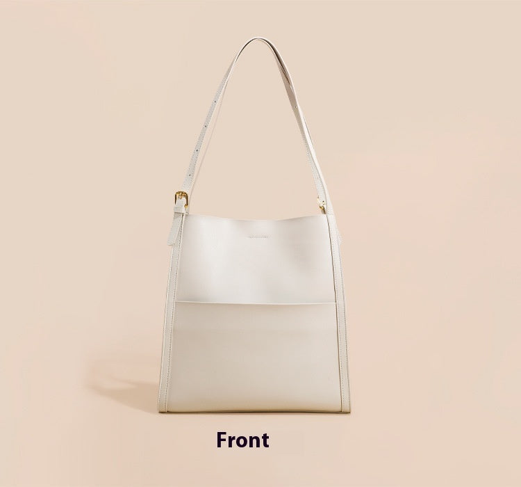 Genuine Leather Women's Bag Large Capacity Niche Commuter