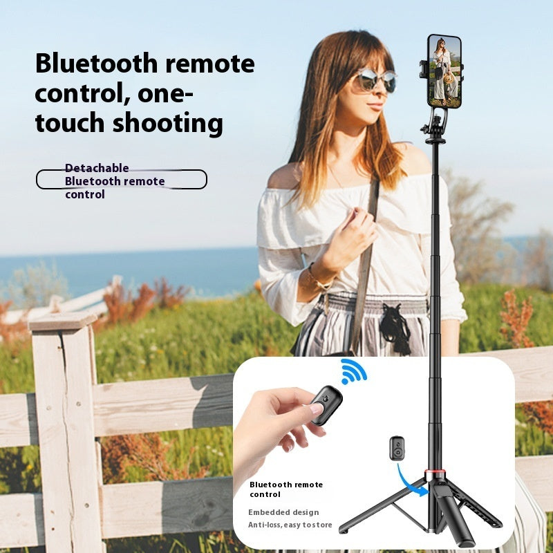 Mobile Phone Magnetic Selfie Stick C20 Aluminum Alloy Tripod Live Shooting Travel Portable