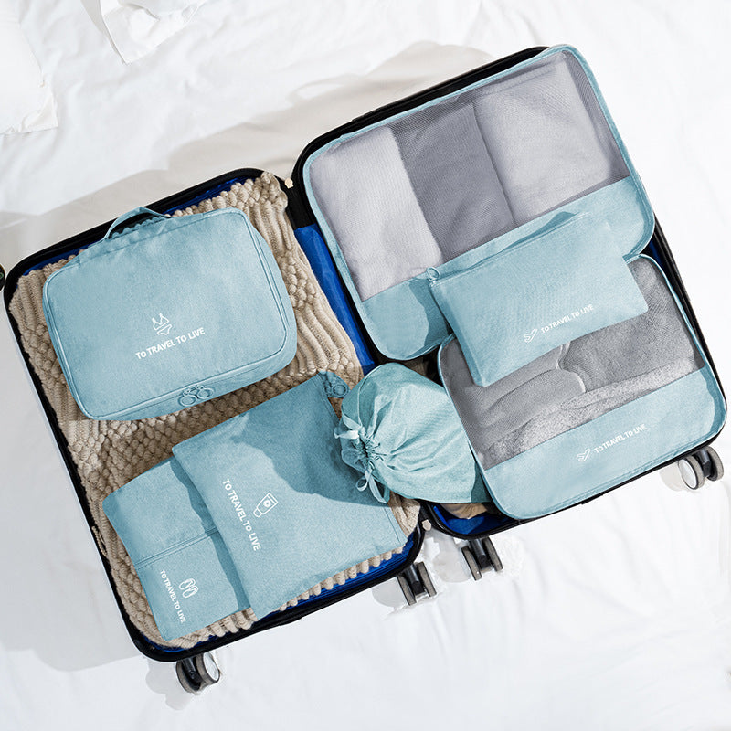 Travel Buggy Bag Cationic Seven-piece