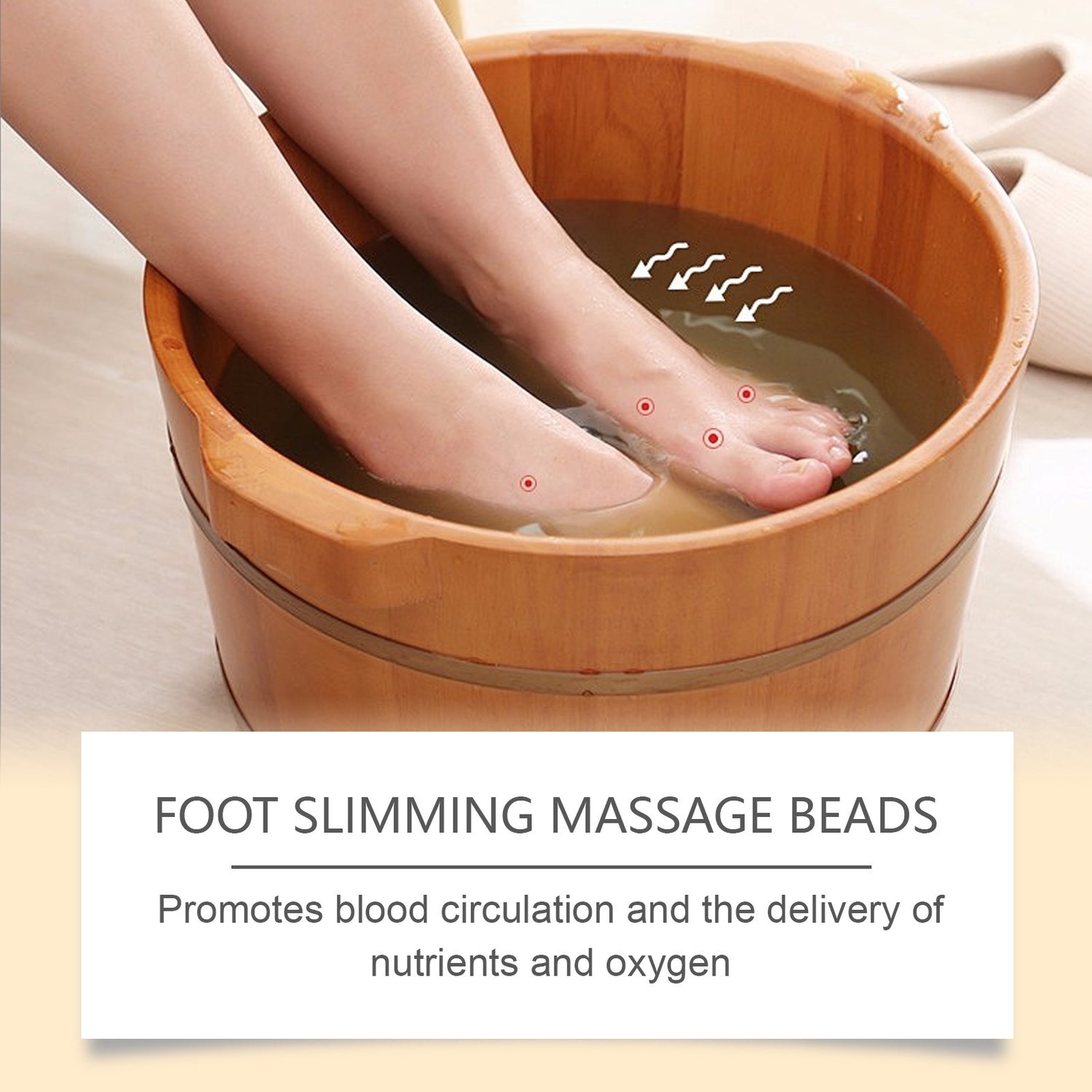 Foot Bath Condensate Beads Herbal Soothing Leg