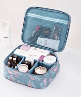 Travel cosmetic bag portable storage bag portable business travel portable trumpet