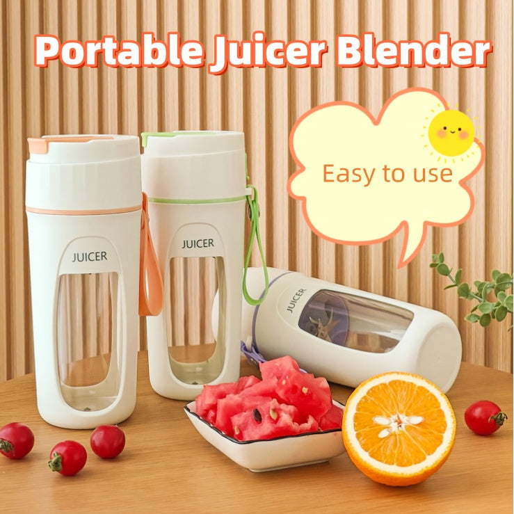 Portable Beverage Mixer Ice Crusher Tumbler Cup