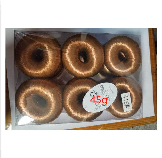 Bun Fashion Updo Hair Wig