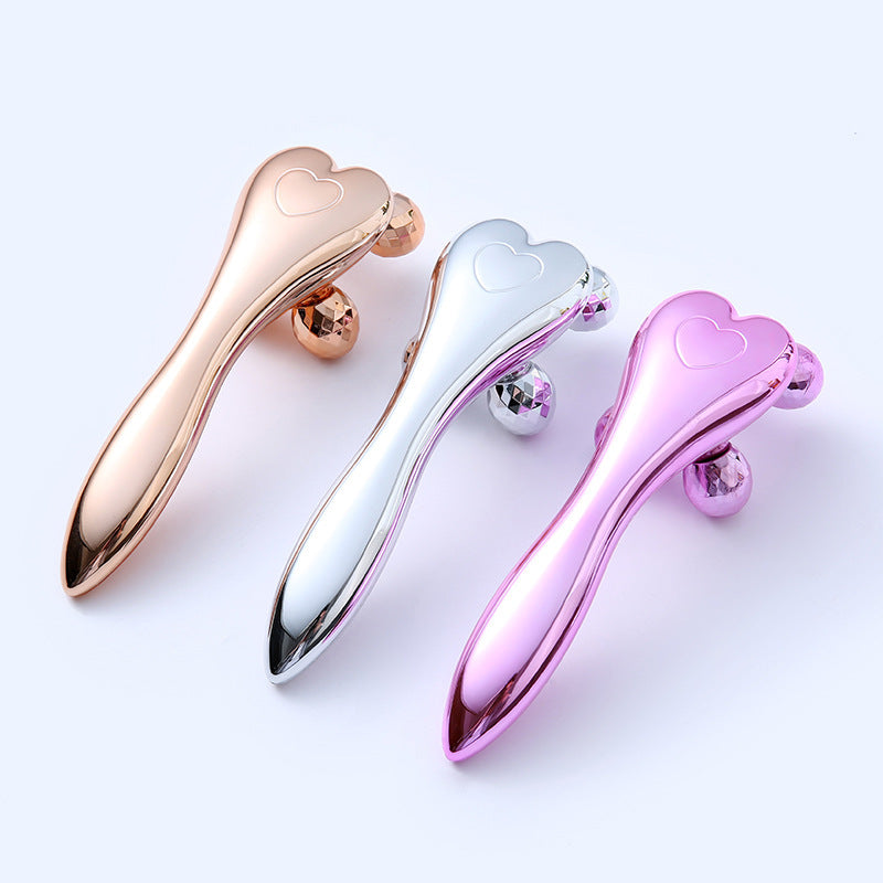 4D Face Slimming Four-Wheel Full Body Massage Device