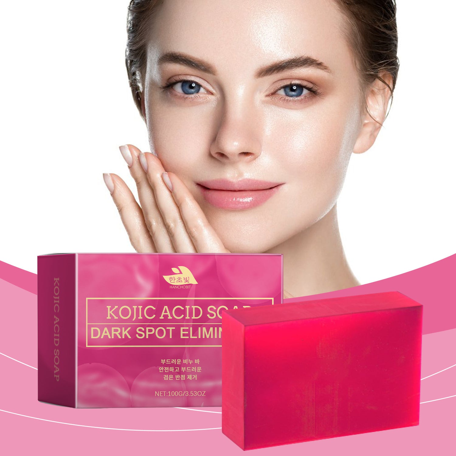 Kojic Acid Facial Care Soap Desalination