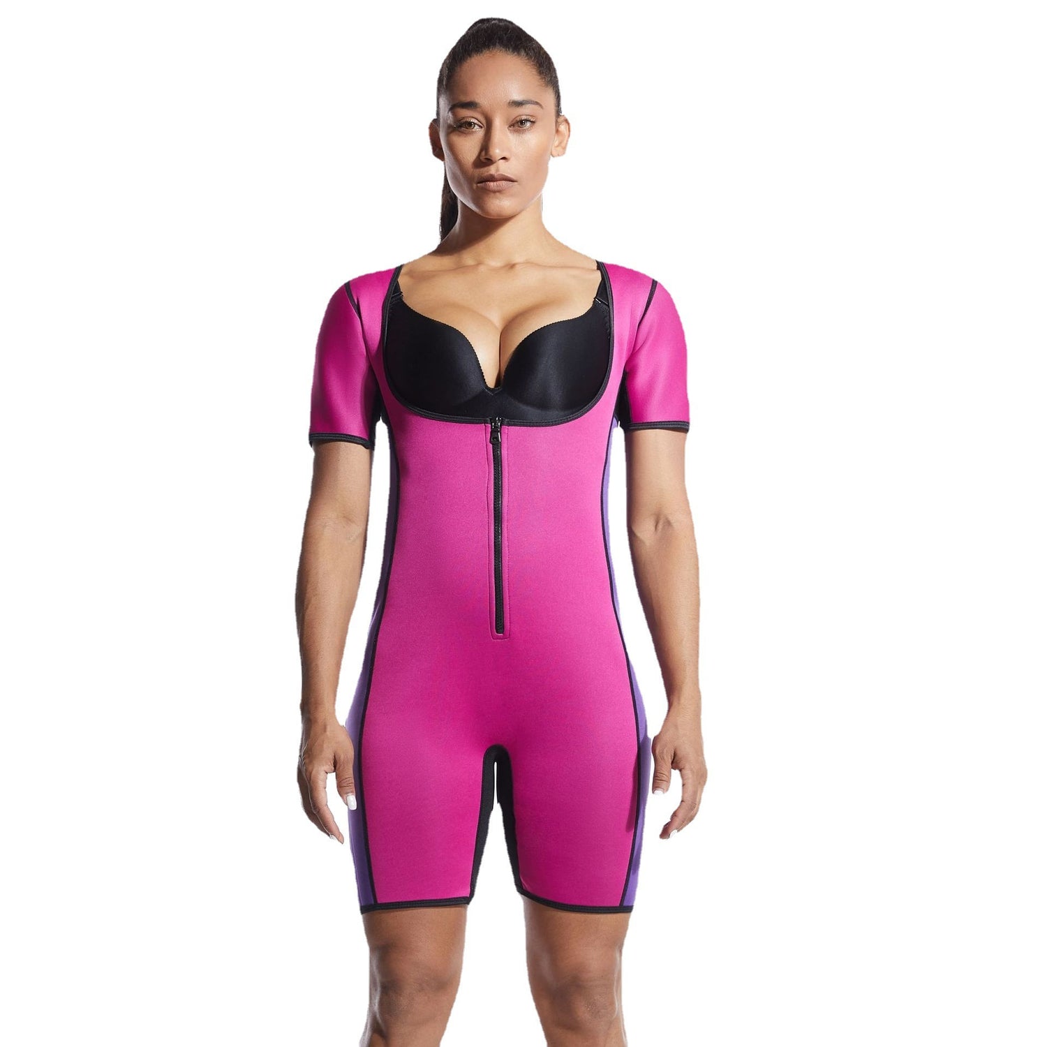 Curvy Plus Suze Neoprene Jumpsuit