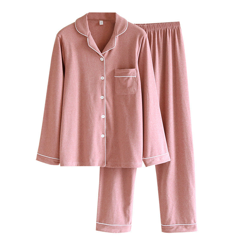 Button Down Pajama Sleepwear Pants Set
