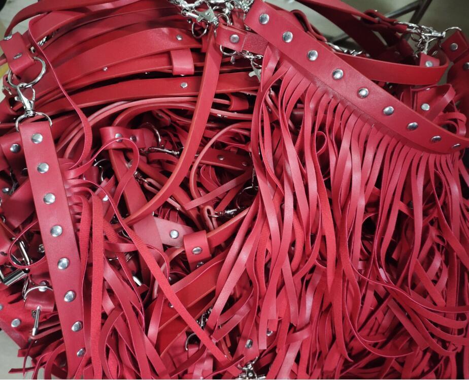 Dance Performance Punk Tassel Waist Chain