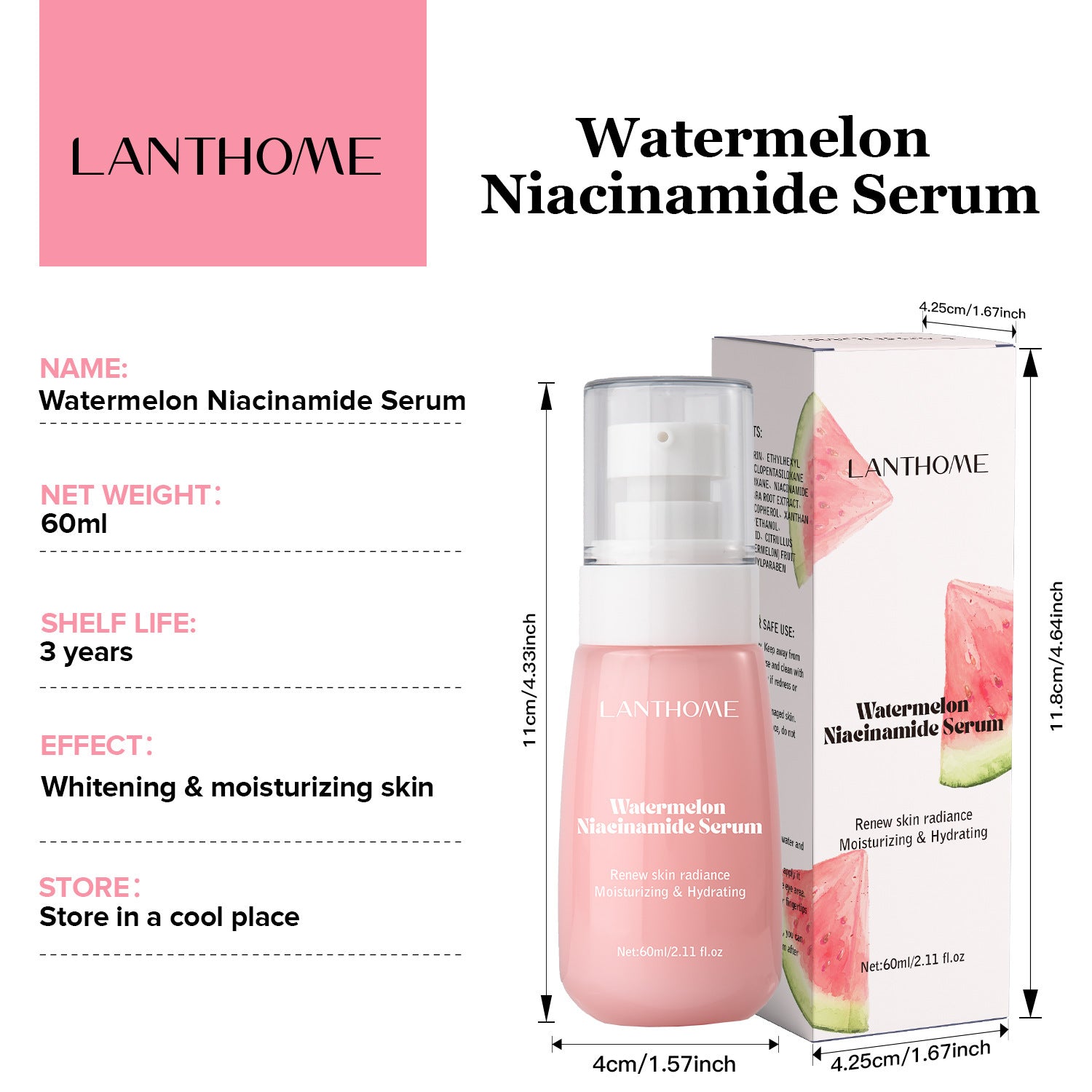 Watermelon Nicotinamide 60ml