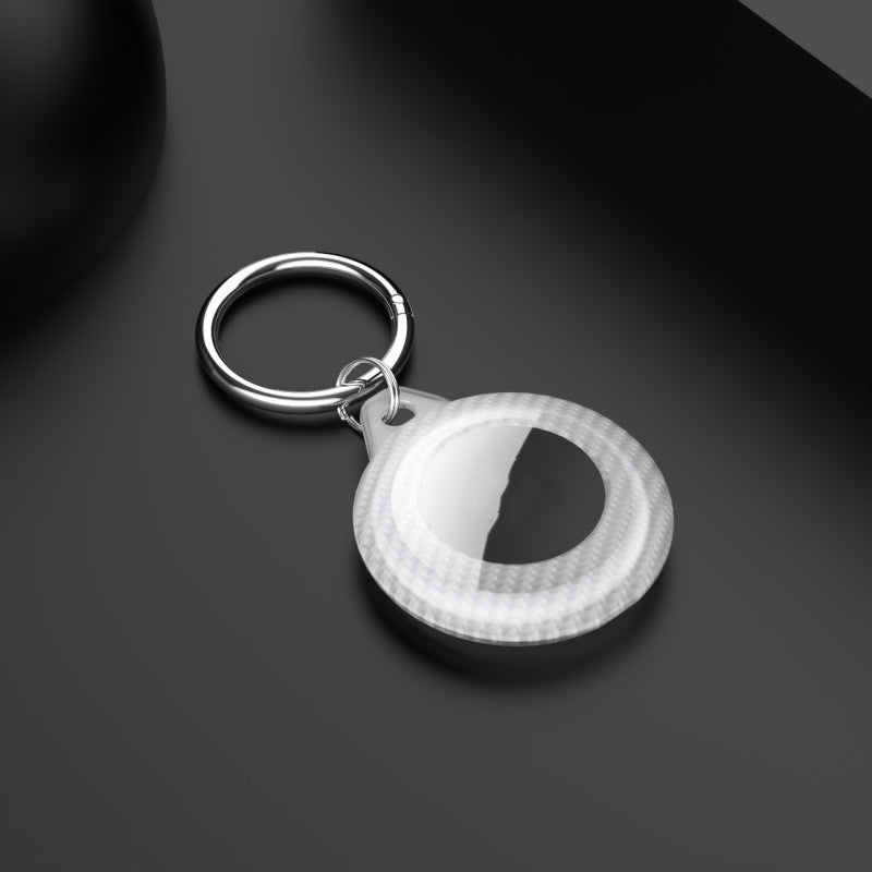 Suitable For Anti-lost Device Pp Carbon Fiber Pattern Keychain Frosted Ultra-thin Tracker Protective Cover
