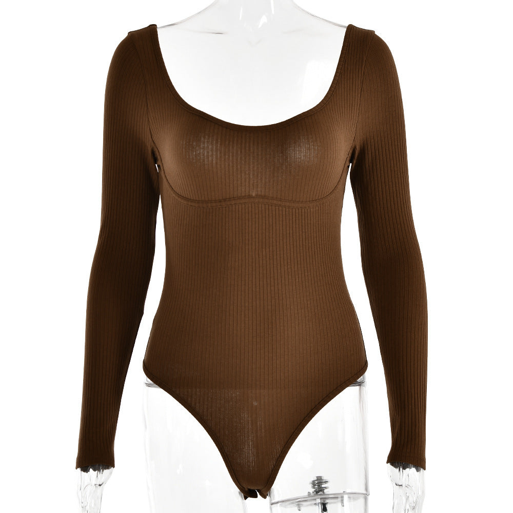 Cotton Base Shirt Fashion Leotard