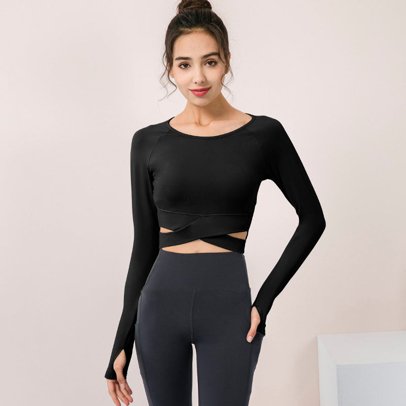 Long-sleeve Cross-fit Sports Running Fitness Clothes