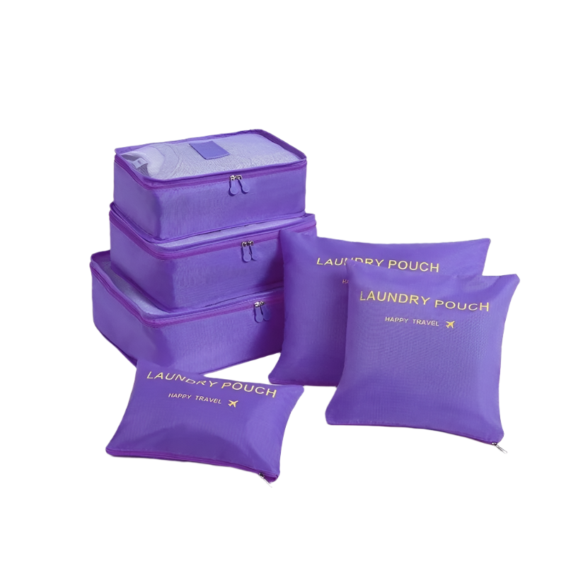6pcs Travel Storage Compartment Set