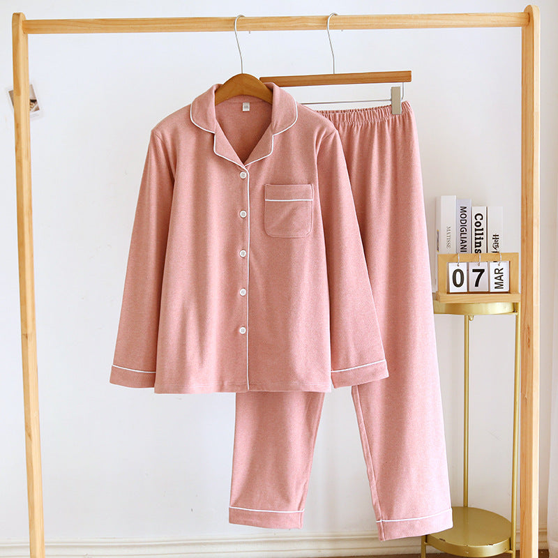 Button Down Pajama Sleepwear Pants Set
