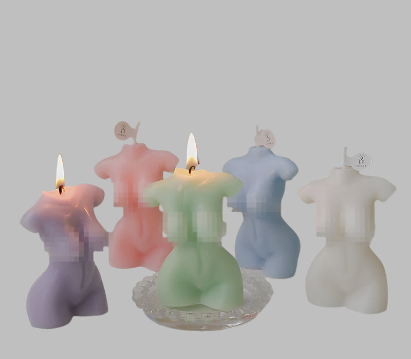 Girl Body Candle Scene Decoration Shot Props Aromatherapy Candle