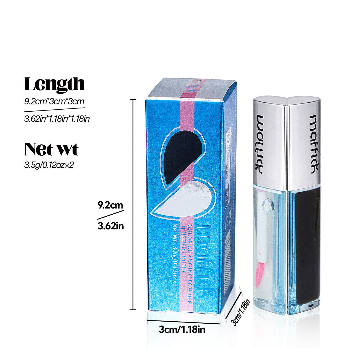 Magnetic Color Changing Blush Moisturizes And Moisturizes