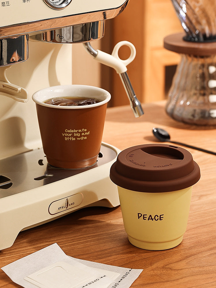 Dopamine Cute Portable Coffee Cup