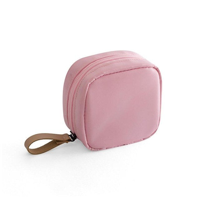Portable mini cosmetic bag