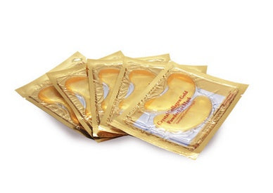Gold Crystal Collagen Eye Mask Eye Patches 10pcs 5packs