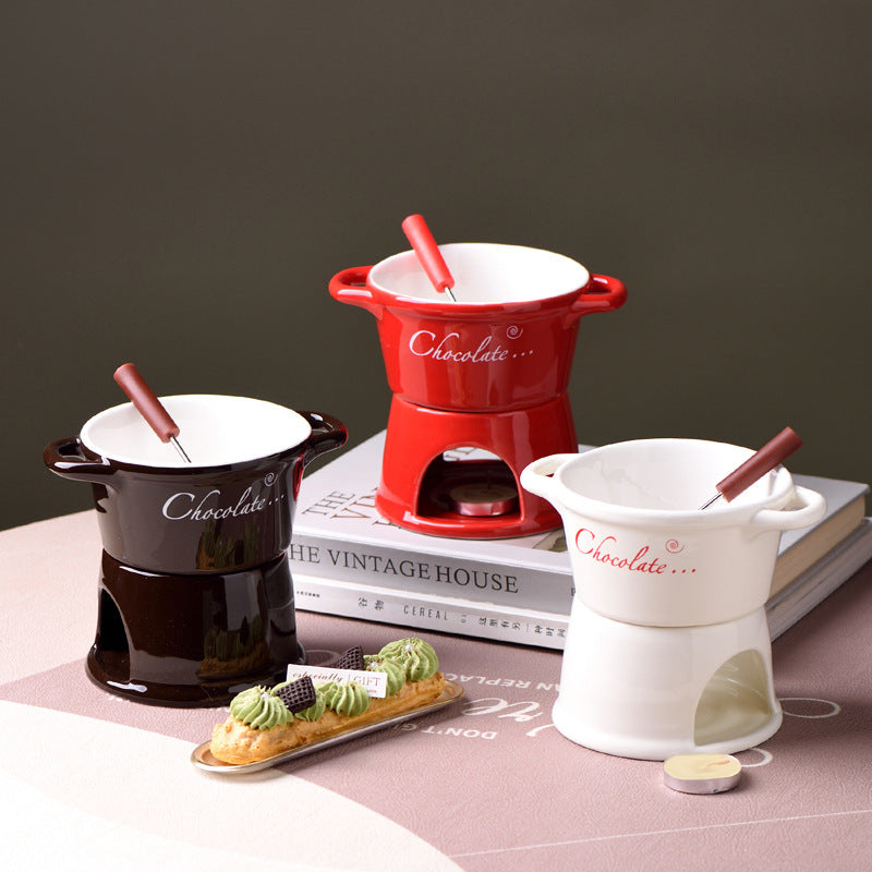 Sweet Heat Mini Chocolate Fondue Heating Cup