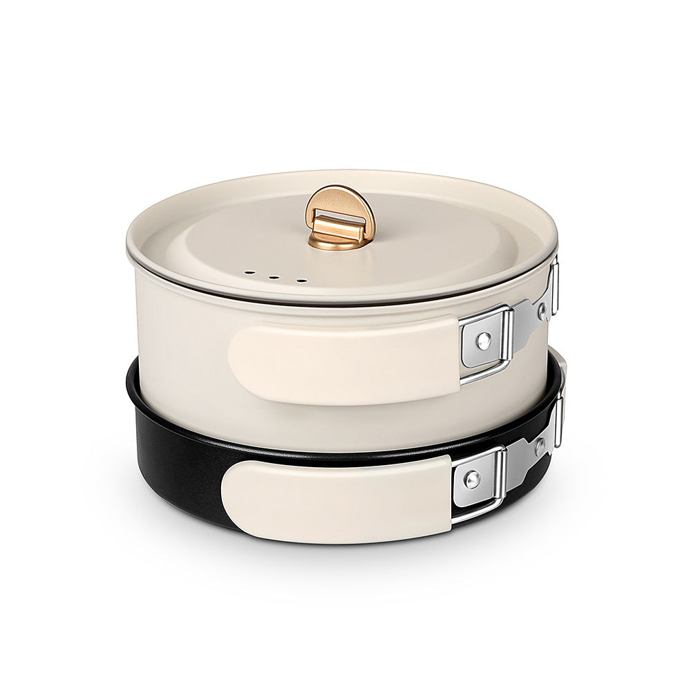 Multifunctional Portable Electric Stacking Travel Pot