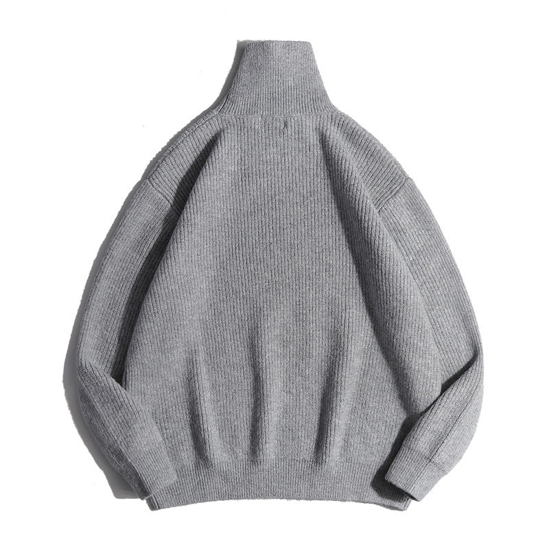 All-matching High Neck Sweater Loose Pullover