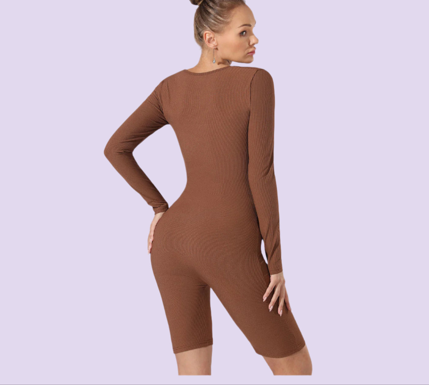 Women's Solid Color Bodysuit