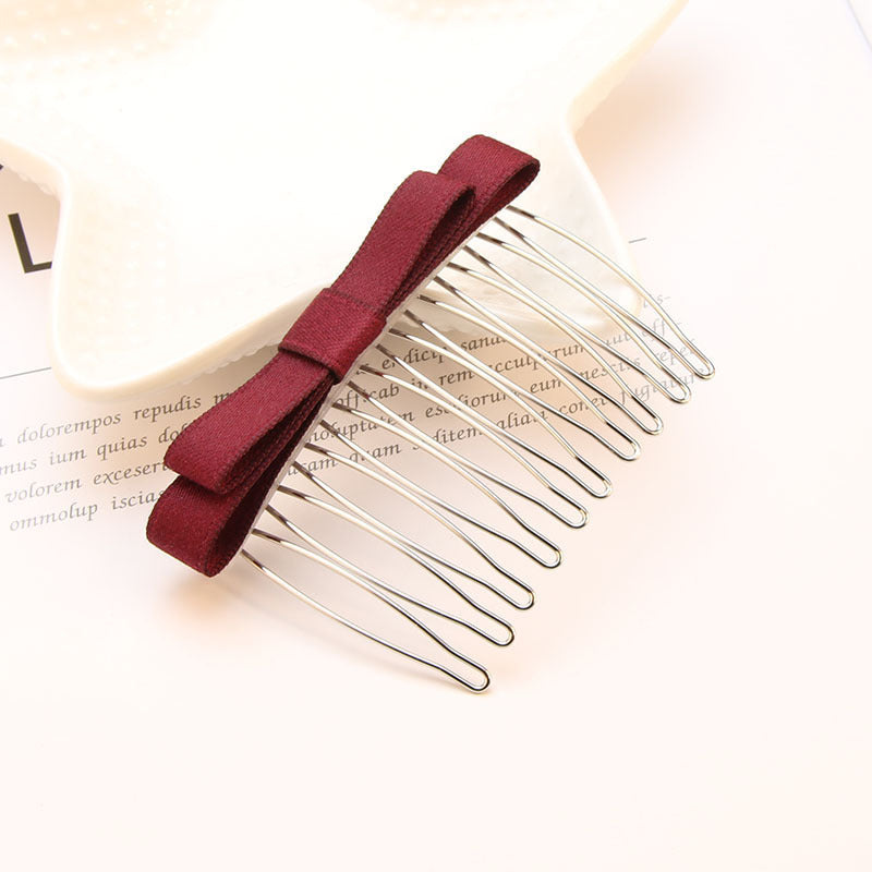 Bow Hair Comb Hair Clip