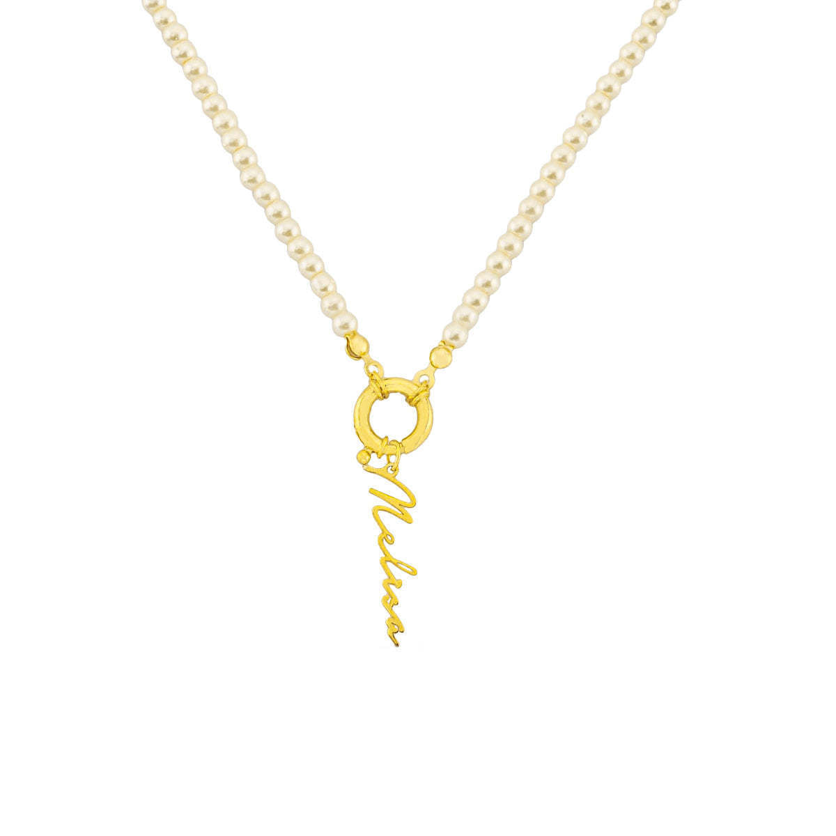 Pearl High Color Retention Electroplated Necklace