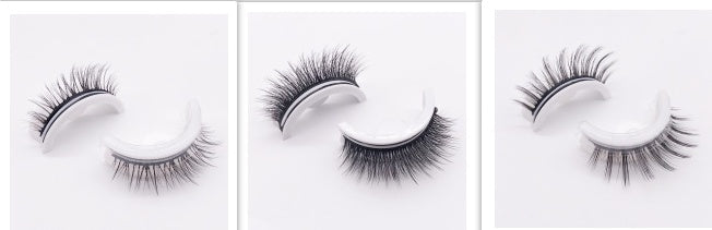 Natural Type Self Adhesive False Eyelashes Can Be Repeated Without Glue