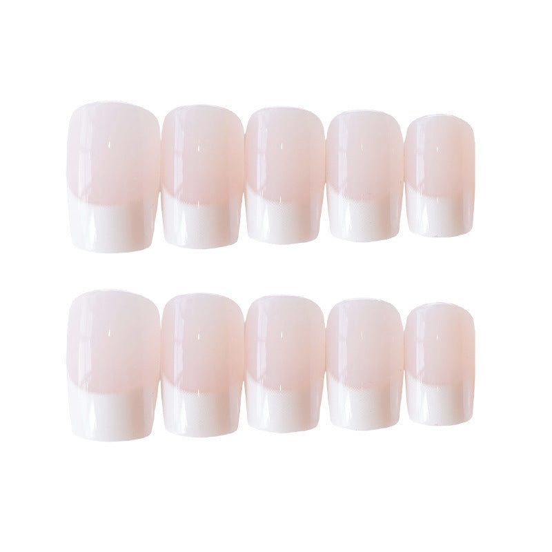 Set of French Long Artificial Nails 24 pcs