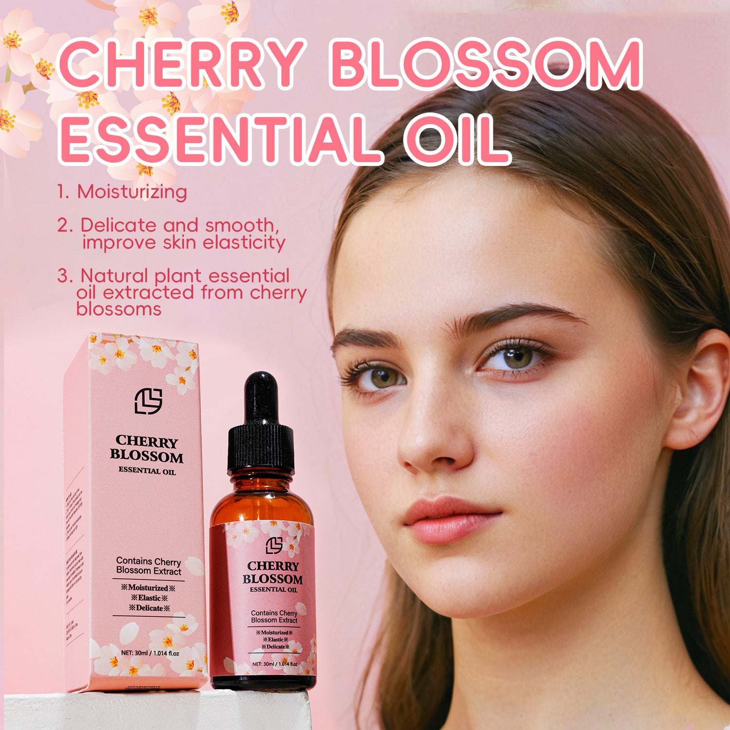 Cherry Blossom Face Treatment Oil 30ML