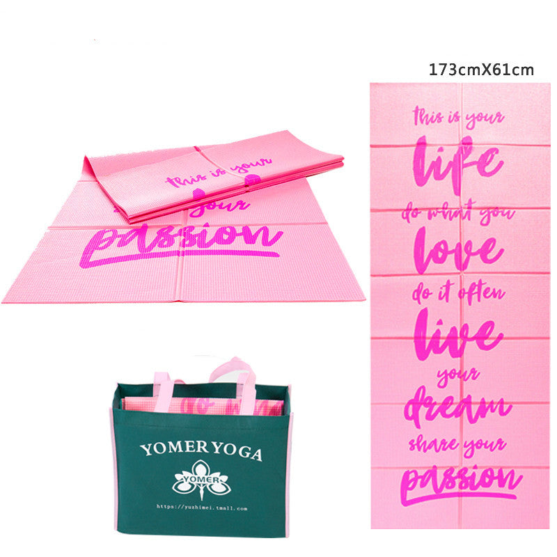 Illustrated Yoga Positions Yoga Mat