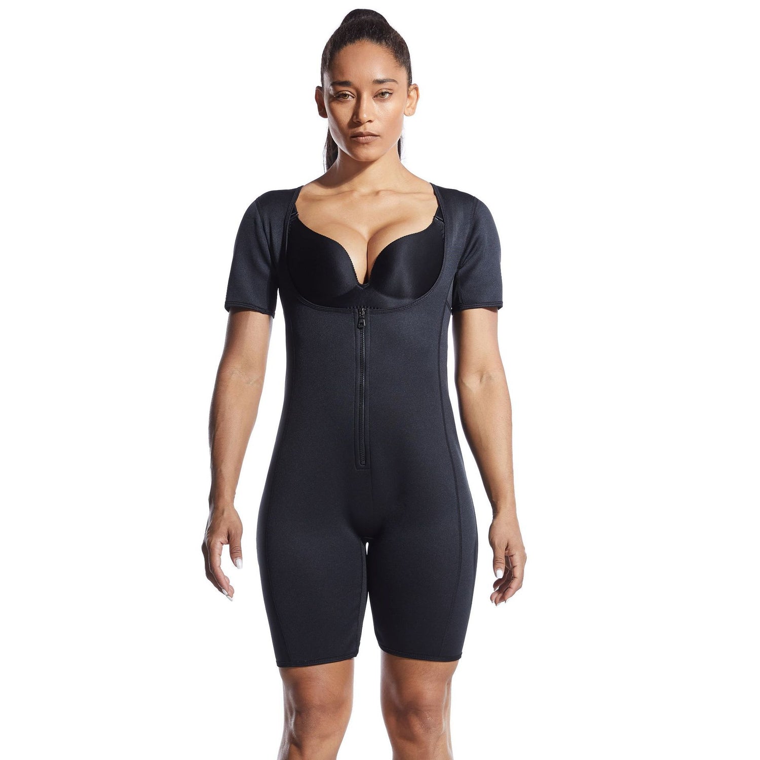 Curvy Plus Suze Neoprene Jumpsuit