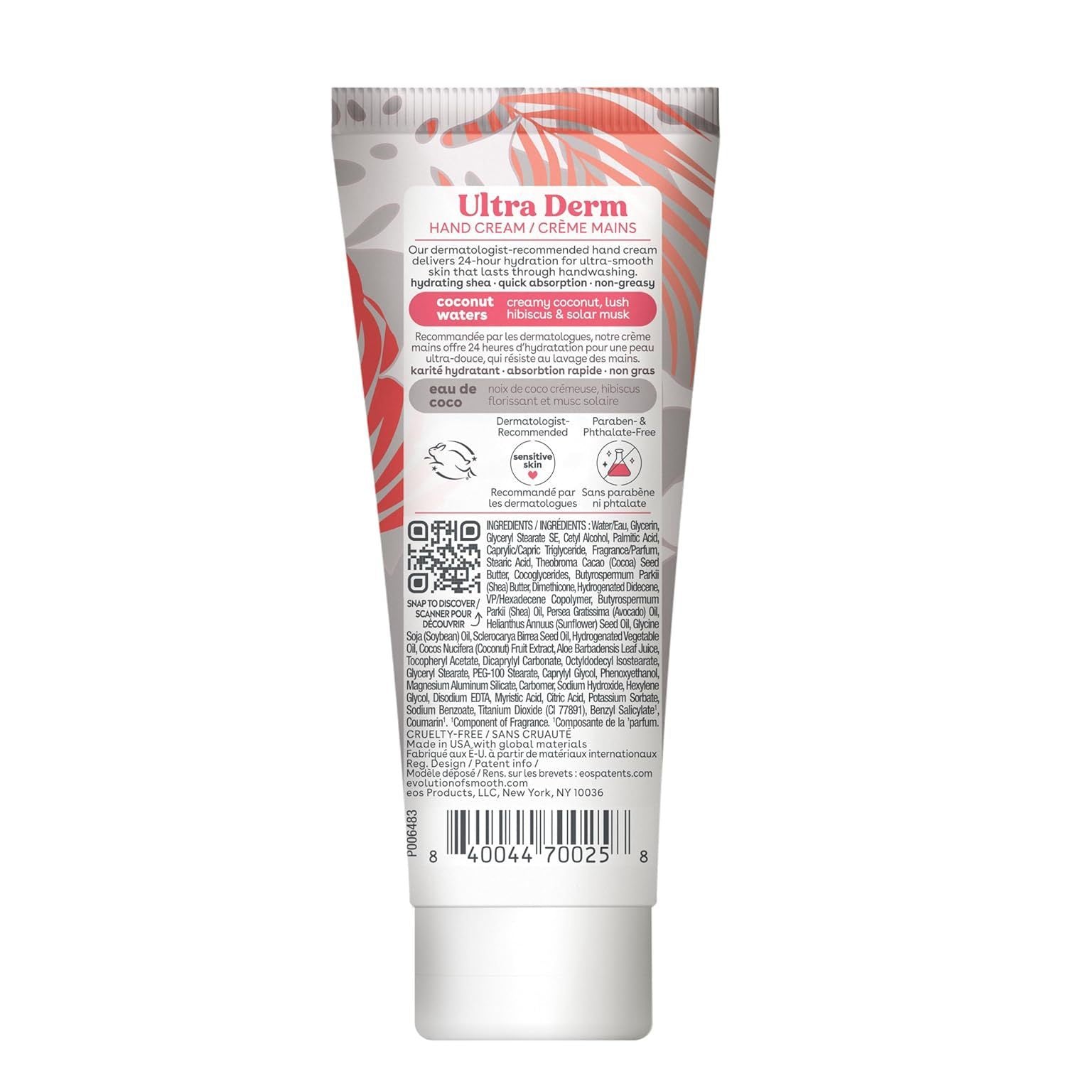 Long Lasting Natural Wood Fruit Oil Hand Cream