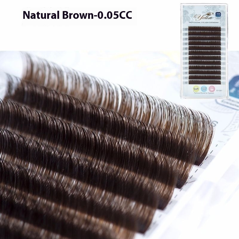 Naturally Dense Rows of Blooming False Eyelashes