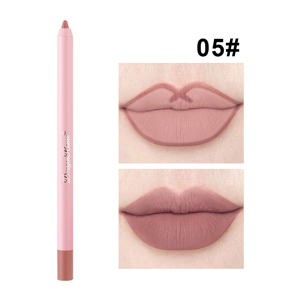 Lip Liner Waterproof Matte Finish Cameo Brown Hook Line Lip Lipstick Pen