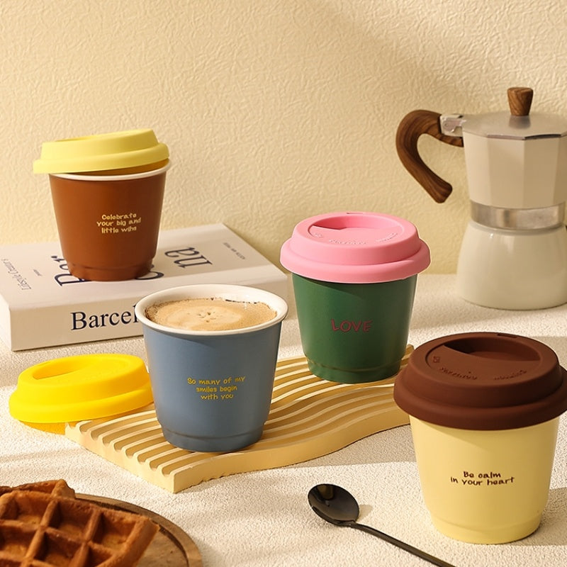 Dopamine Cute Portable Coffee Cup