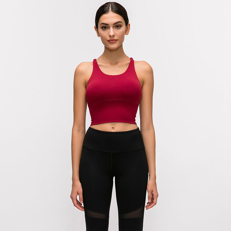 Cross Back Yoga Top
