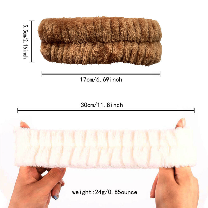 Hair Band & Wrist Cuffs Wash Set