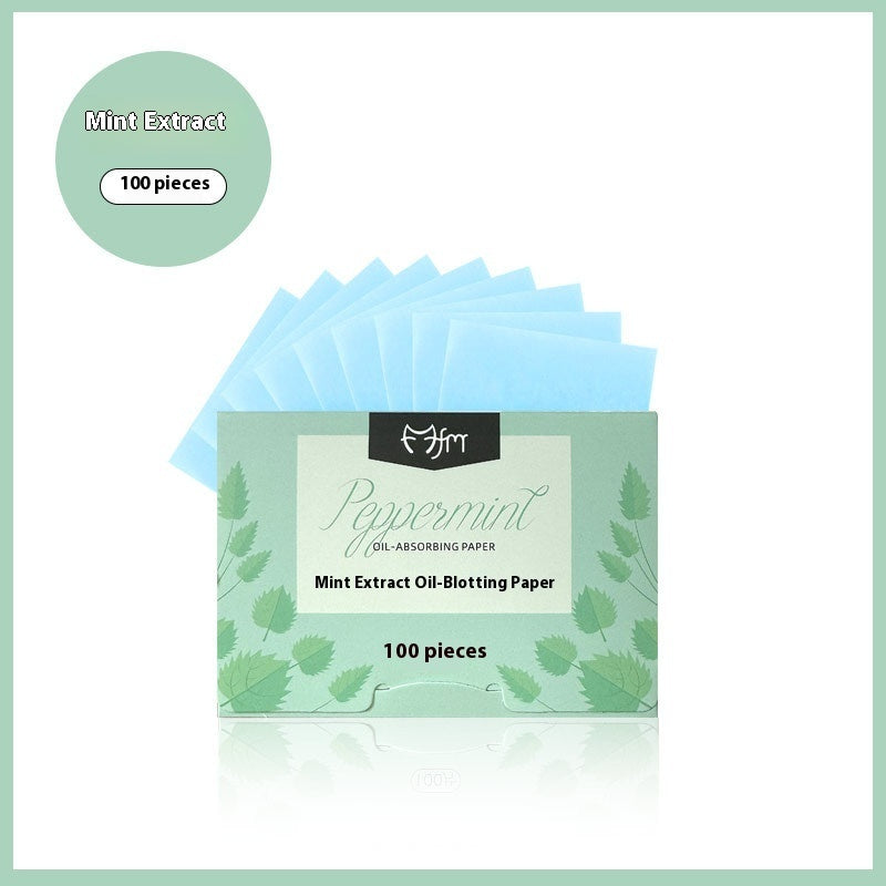Oil-absorbing Sheets Facial Women's Portable Removable Fragrance