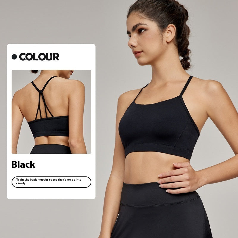 Backless Bra Lati Sports Workout Underwear