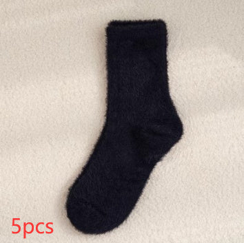 Mink Fur Socks For Women