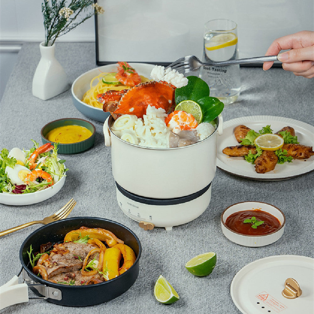 Multifunctional Portable Electric Stacking Travel Pot